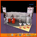 6m*9m aluminium trade show booth design by China portable displays with hanging structure